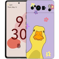 Adorable Goose and Duck-Themed Shockproof Silicone Phone Case Cover for Pixel 9 (A1)