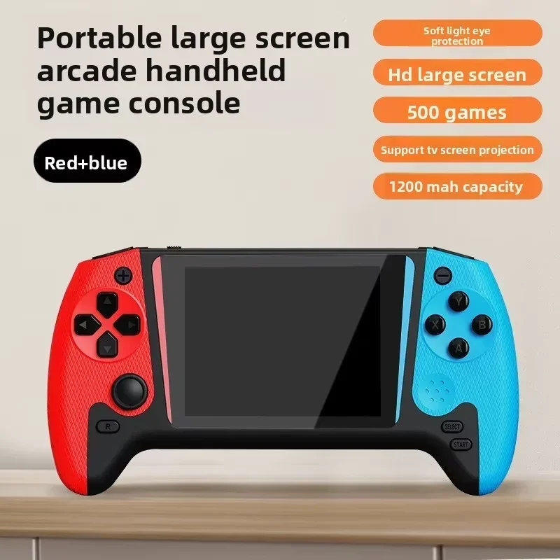Portable Retro Gaming Console - 3.5 HD Display, Dual Joystick, TV Output, Classic Arcade Experience