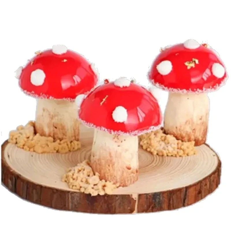 Toadstool Tales Mushroom Candle Silicone Mold