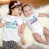 Big Sister Little Sister Siblings Matching Shirts Cartoon Dinosaur Tops Big Sis Lil Sis Short Sleeve Tops Tees Sibling Outfits 1