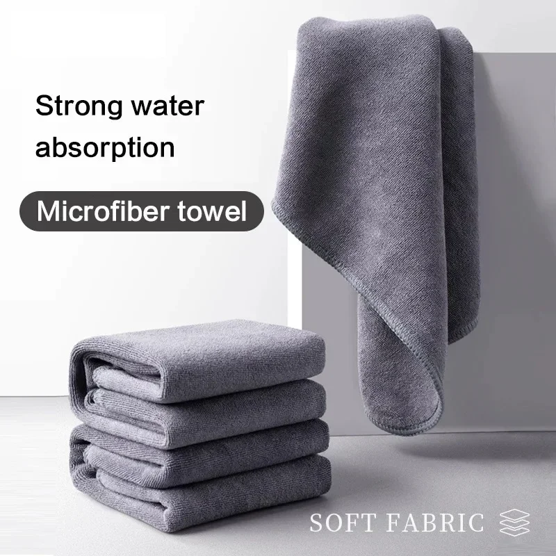 Microfiber Car Washing Towel 10/1PCS microfiber towel microfiber wash towel cleaning cloth for Auto Cleaning Drying Cloth Hemming Care Detailing Cloth Water Absorption Car Rag
