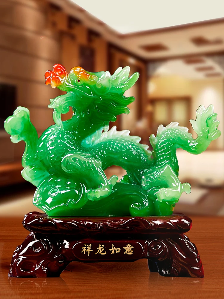 

Dragon Chinese style home decoration decorations porch study home crafts gifts TV cabinet wine cabinet