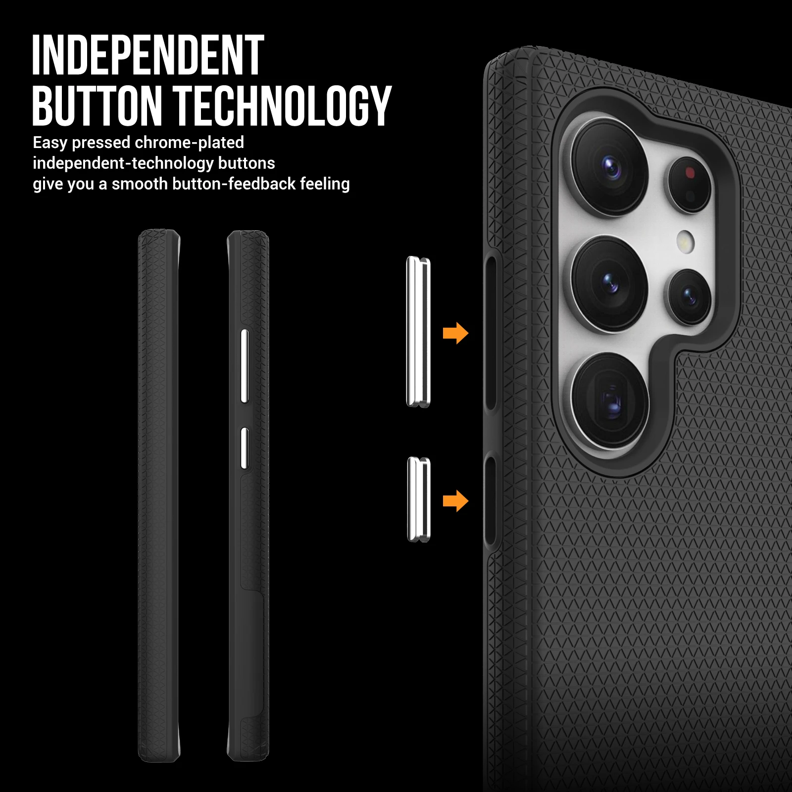 Rugged Military-Grade Shockproof Phone Case Cover