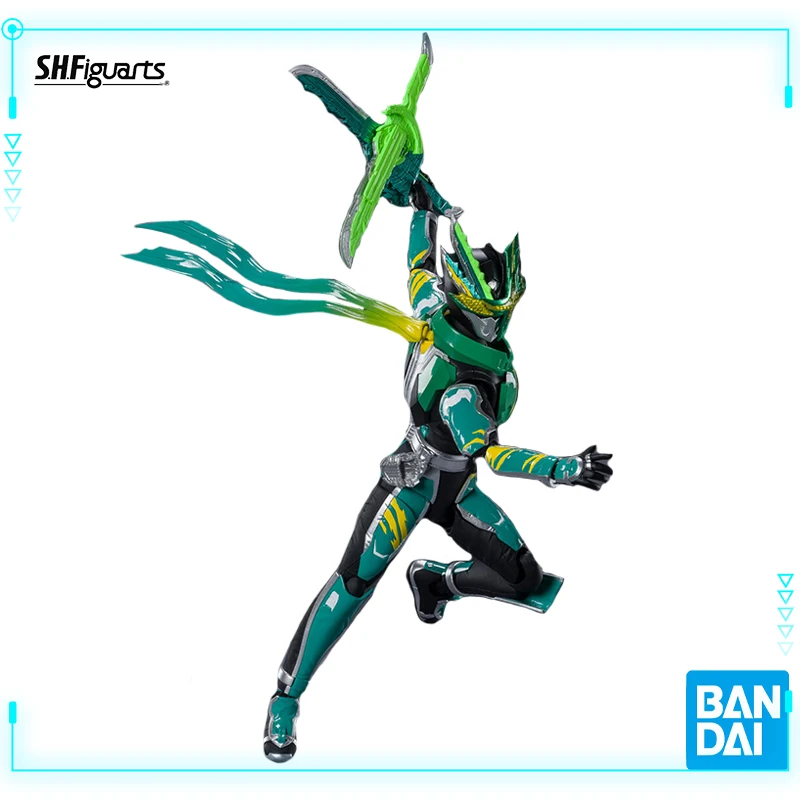 

Bandai Original KAMEN RIDER S.H.Figuarts Anime Kamen Rider Saber Kenzan Sarutobi Ninjaden Action Figure Toy Collectible Model