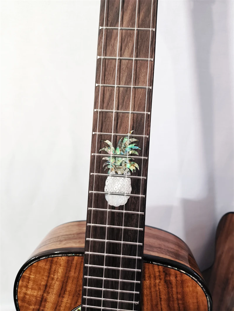 Concert And Tenor Tiki Brand Solid Wood Ukuleles ukulele set
