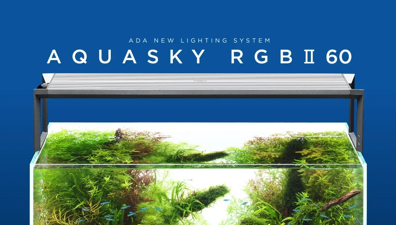 

Новая система освещения ADA AQUASKY RGB II 60