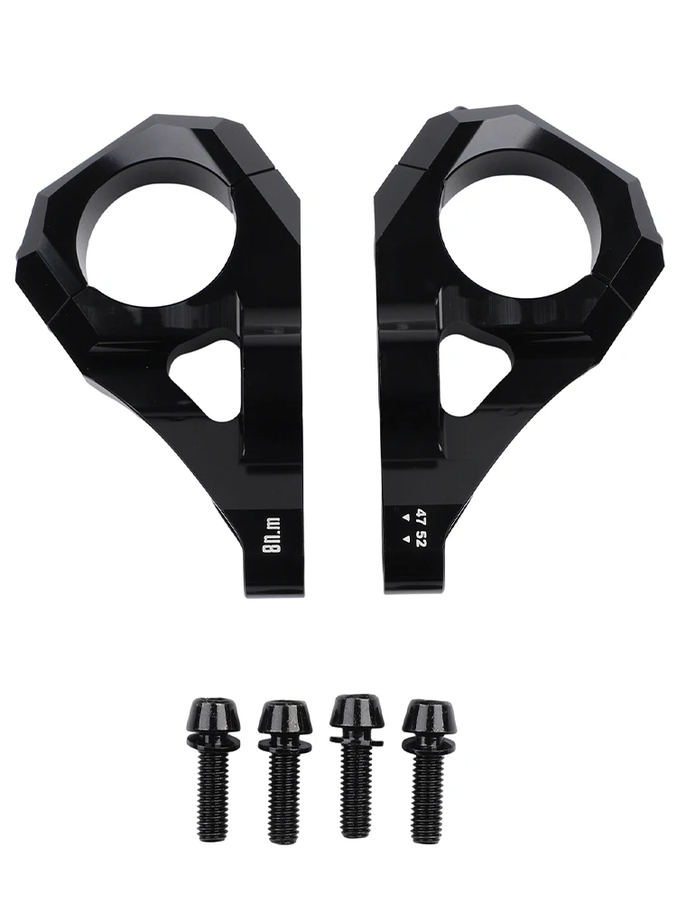 Fahrrad-Direktmontage-Vorbau für Doppelkronen-Gabeln für DH-Mountainbikes 31,8mm Lenker-Vorbau Ersatz Fahrradzubehör – Detail 12