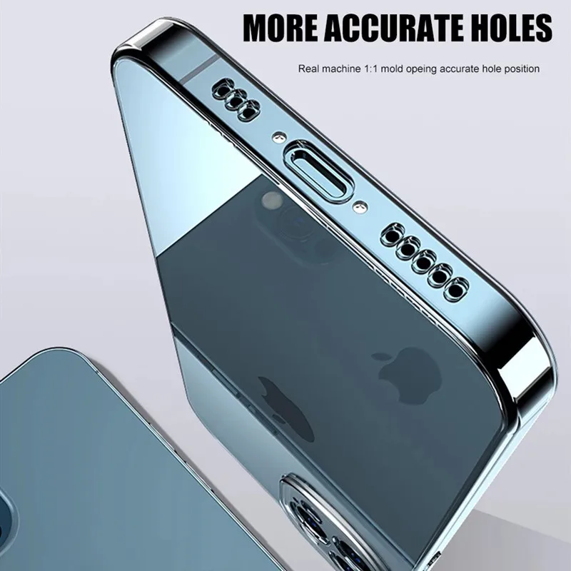 Transparent Silicone Soft Cover Case