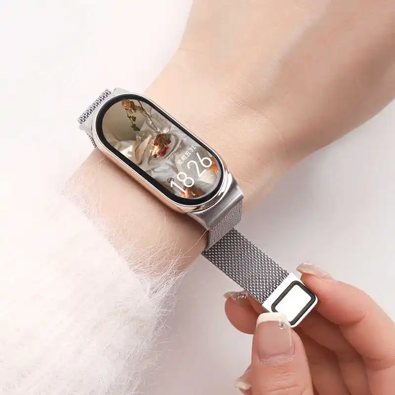 Enhanced Stainless Steel Milanese Loop Bracelet