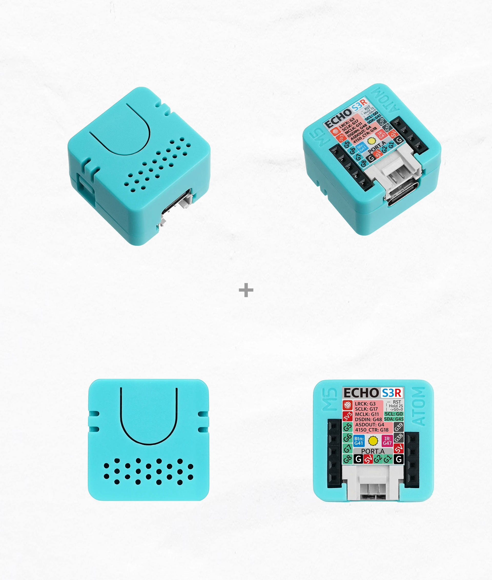 Official ATOM EchoS3R Smart Speaker Dev Kit