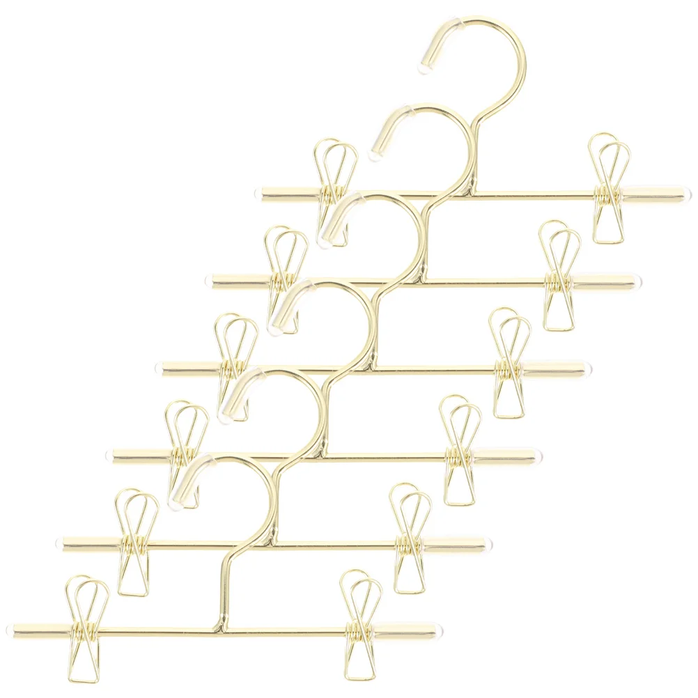 

Hangers Clothes Mini Hanger Rack Clothing Garment House Dress Metal Baby Storage Miniature Wardrobe Tiny Ornaments Coat Closet