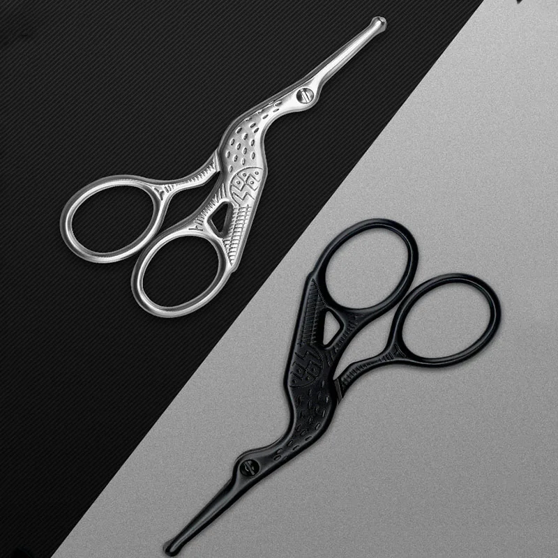 Round Tip Nose Scissors Nose Hair Scissors Nose Hair Cutting Man Facial Hair Scissors BMJ02 4