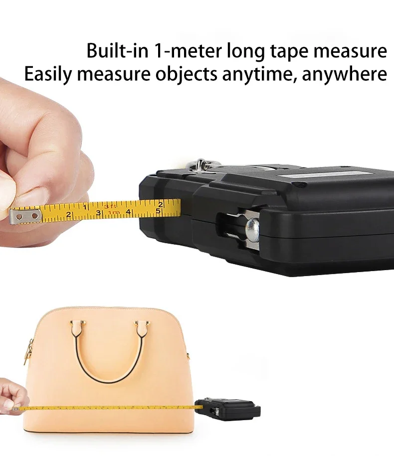 Modish Portable Fish Scale Wireless Bluetooth Portable Electronic Scale with Display and Tape Measure 75kg Universal