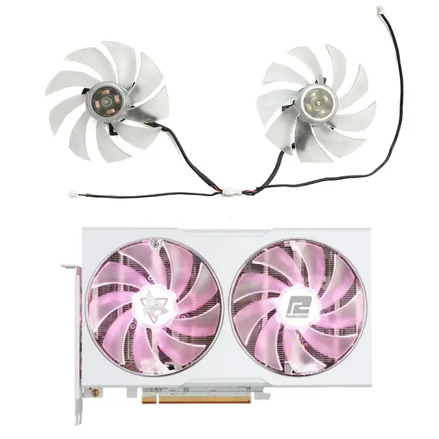 New cooler fan Powercolor Hellhound Sakura AMD Radeon ™ RX