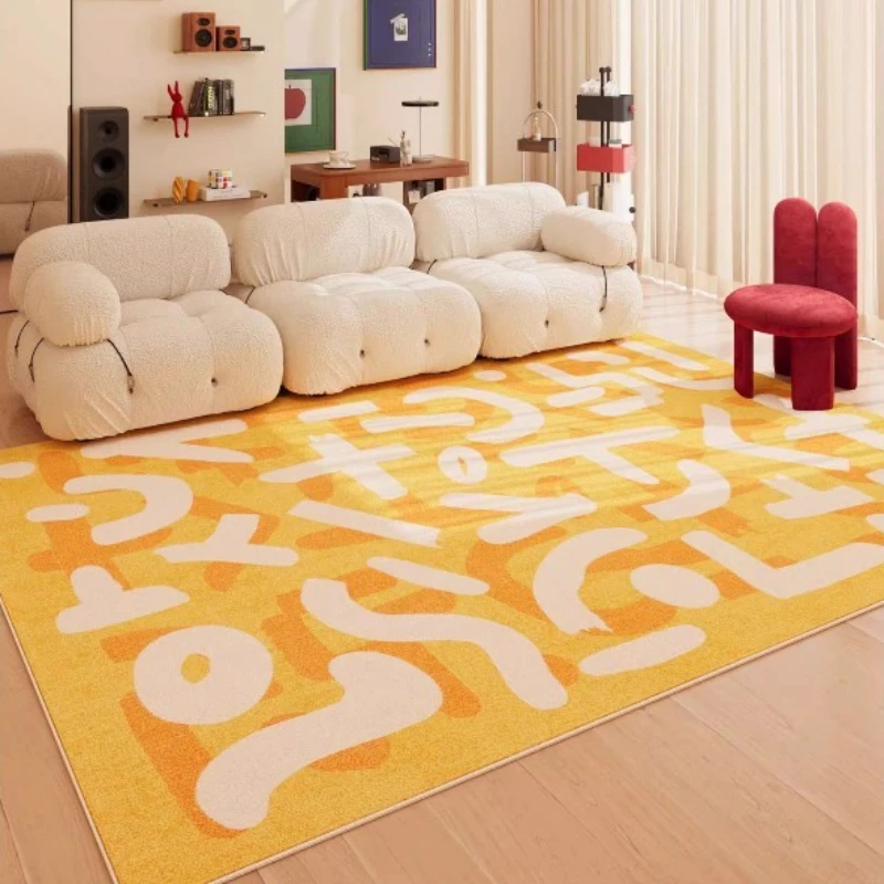 Modern Art Living Room Carpet Graffiti Abstract Fashion Design Bedroom Rug Creative Home Decoration Sofa Coffee Table Mats Tapis