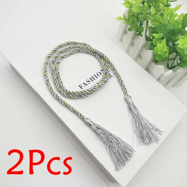 1 Piece of New Pearl Buckle Curtain Clip Curtain Frame Lace Buckle Clip Hanging Ball Buckle Lace Curtain Accessories Home Decora 2 Pcs Silver-02