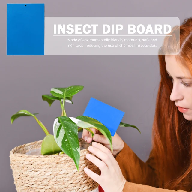 50Db Repülõ Rovarfogó Vezérlőmatrica Biztonságos Nem Mérgező Kártevőirtó Ragadós Csapdák Vízálló Kültéri Beltéri Növényekhez - Image 3