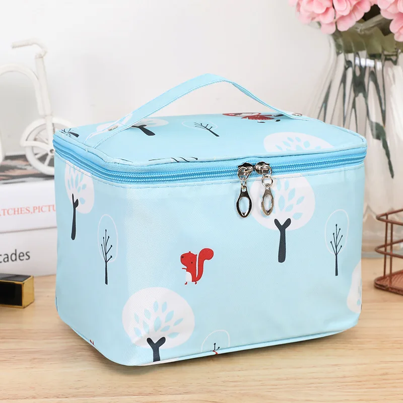 2024 new super popular cartoon makeup bag, large capacity travel storage bag, portable multifunctional toiletries bag