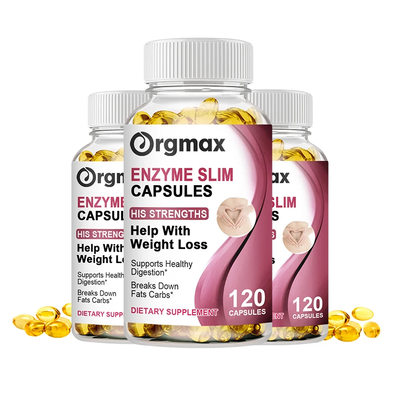 

Orgmax Collagen Enzyme Capsules Ferment Appetite Suppression Fat Burner Weight Management Keto Diet Supplement