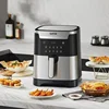 Multifunctional Air fryer ，Automatic power off when opening the lid， smart，electric. Household. Large capacity. Oil-free. 2