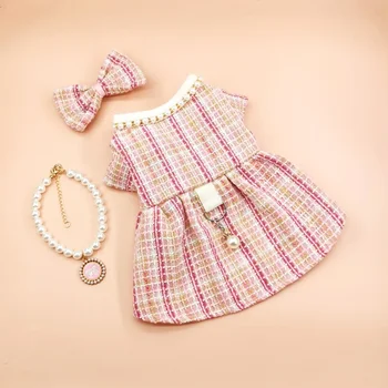 Pearl Bow Dog Coat 1