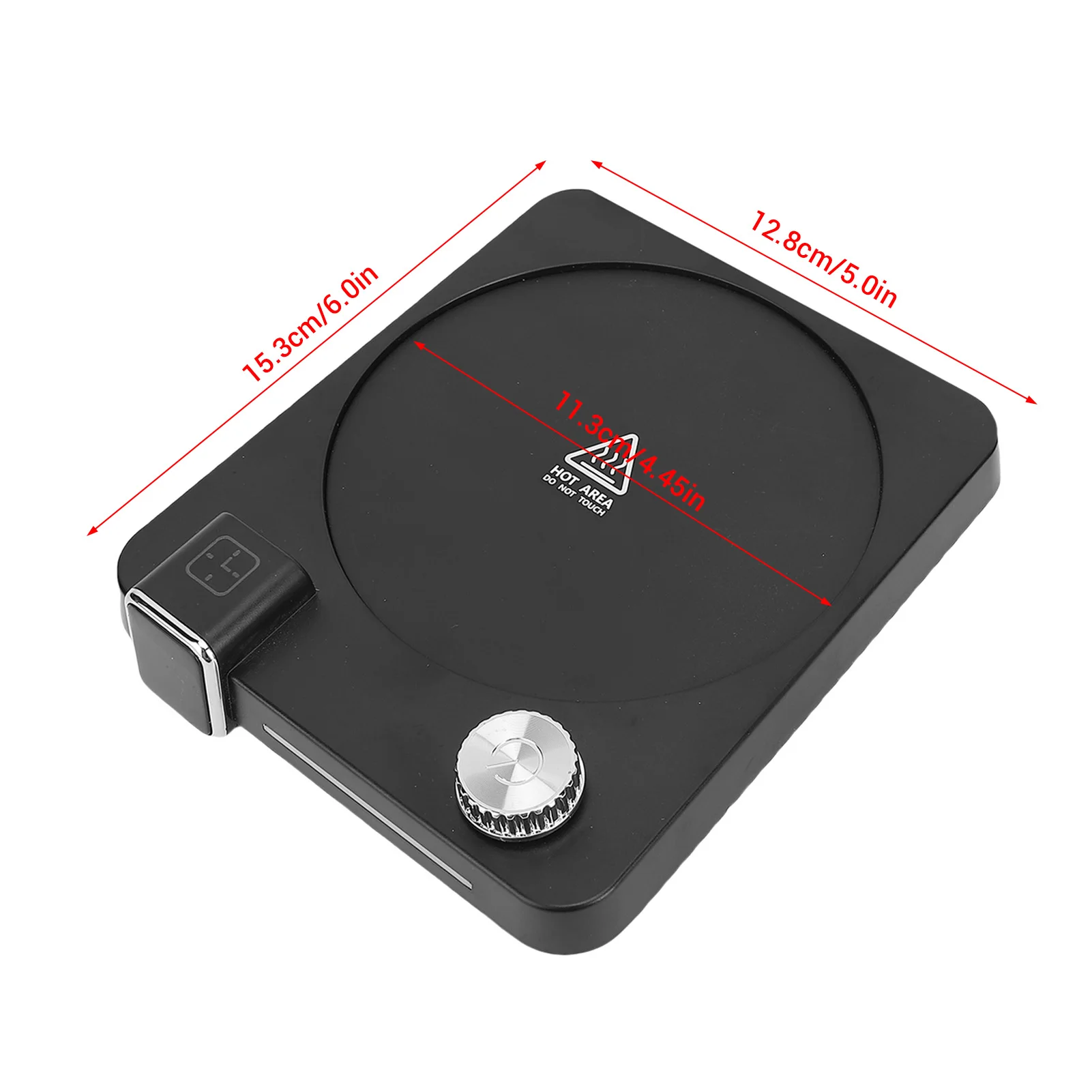 Coffee Mug Warmer 9 Temperature Settings Electric Cup Warmer with Auto Shut Off Timer for Coffee Tea Milk Beverage Heating Pad