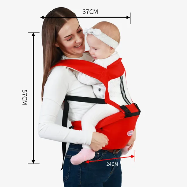 0-48 Months Ergonomic Baby Carrier Backpack With Hip Seat For Newborn Multi-function Infant Sling Wrap Waist Stool Baby Kangaroo 4