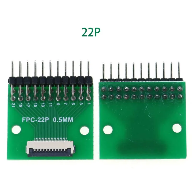 1PC FFC/FPC Adapter Board 0,5mm Zu 2,54mm Stecker Looper 6/8/10/12/20/24/26/30/34/40/50/60/80-pin Flexible Kabel Adapter Board – Detail 11