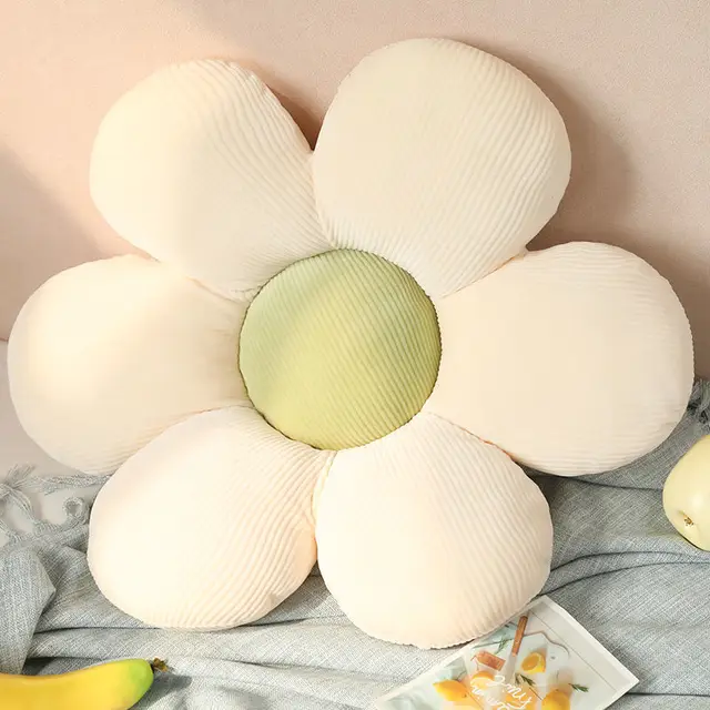 6 Styles d'oreillers de tournesol, petites coussins de marguerite, pétales de fleurs, cadeaux d'anniversaire mignons, décorations pour la maison, chambre à coucher, fournitures de bureau, 40cm 6