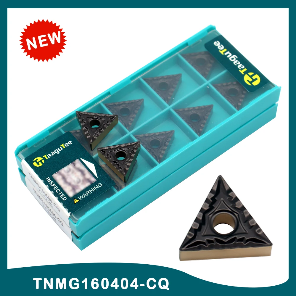 

10Pcs TNMG160404 CQ TT4225 Carbide Inserts External Turning Tools Machine Tool Parts Lathe For Processing Steel