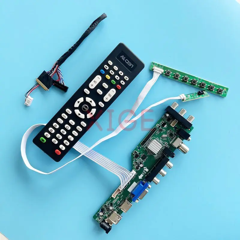 

Для контроллера NT116WHM M116NWR1 комплект платы драйвера 2AV + USB + DHMI + VGA 1366*768 LVDS 40 Pin 11,6 "монитор ноутбука цифровой сигнал DVB