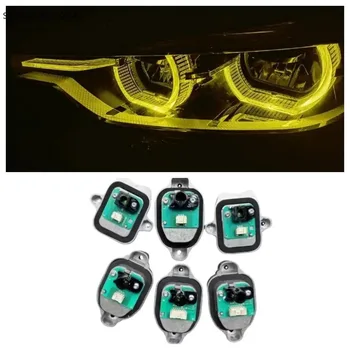 63117419610 63117419615 3pin 6pin yellow LED angel eye module daytime running light for 2017-2019 BMW 3 series F30 F31 F35 1