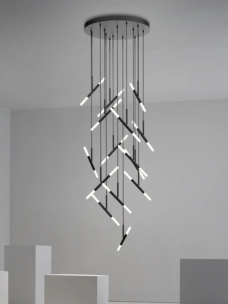 

2023 New Chandelier Lighting Modern Luxury Led Ceiling Lamps for Living Room Pendant Lights for Dining Room Chandelier Staircase