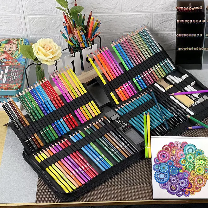 100-Pack Art Supplies for Adults Teens Kids Beginners, Artist Drawing  Supplies Sketching Kit, Drawing Pencils Set with Gift Business Case,  Diverse Art