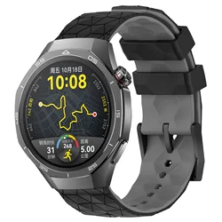 Versatile Premium Silicone Watch Bands - 22mm & 20mm Wristband Collection for Samsung 7 44mm 40mm (Black grey)