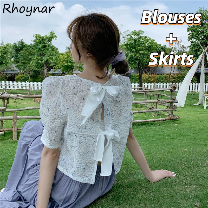 

Женский винтажный комплект из топа с V-образным вырезом и коротким рукавом