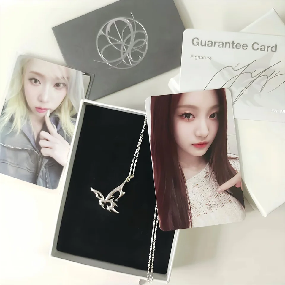 Kpop Armageddon Pop-up Store Necklace KARINA WINTER LOGO Pendant