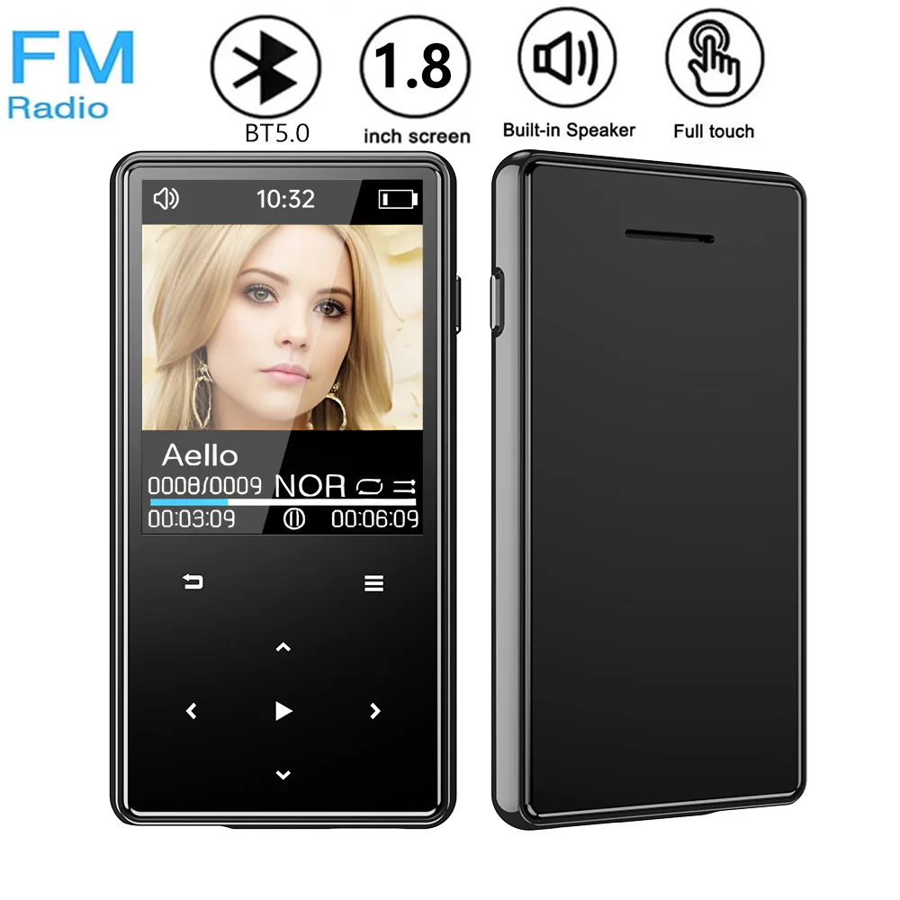MP3/MP4 Bluetooth music player, portable cassette player, portable music machine, radio receiver
