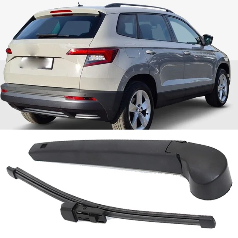 13" Car Rear Wiper Blade Blades Back Window Wipers Arm For Skoda Karoq