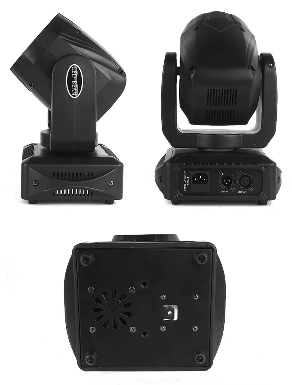 7pcs Moving Head Beam Light 4in1 Led Beam Moving Head for DJ Wedding Stage Light