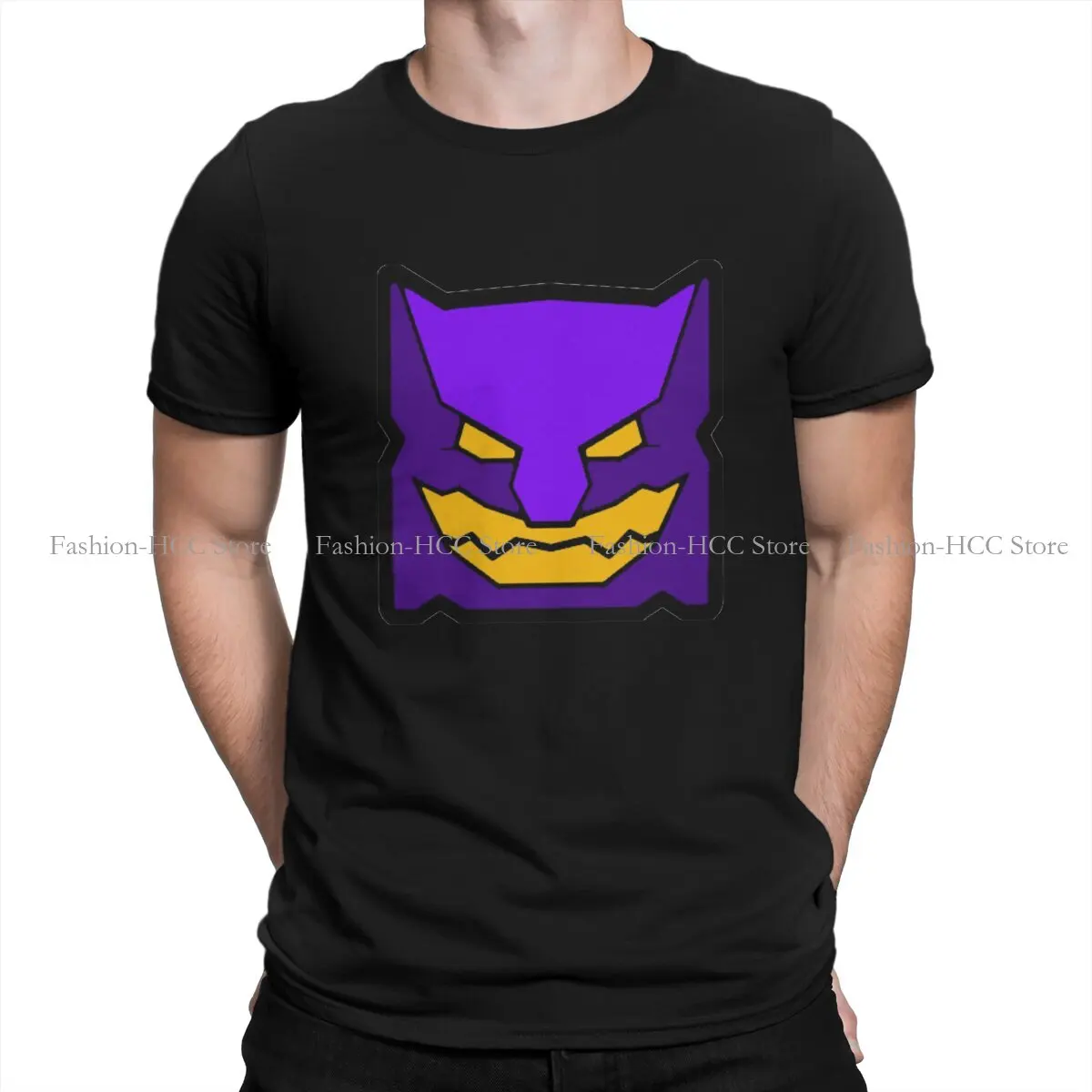 Legitboss3 Icon Style Tshirt Geometry Dash Top Quality Creative Gift Idea T Shirt Manica Corta Ofertas
