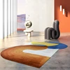 Modern High End Irregular Rug Teenager Bedroom Decoration Carpet Simple Fluffy Soft Carpets for Living Room Lounge Plush Mat 1