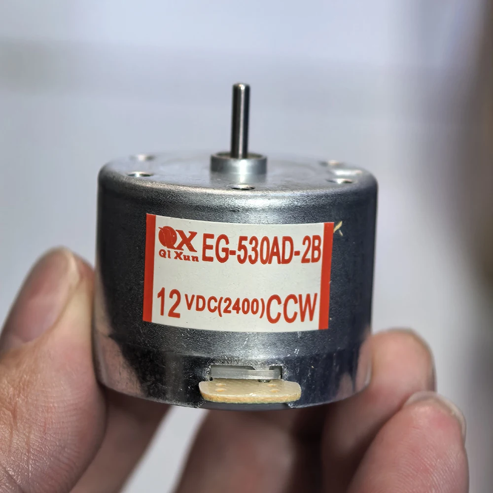 1PC EG-530AD-2B CW/CCW DC モーター 12V 2400RPM 小型ミニ 32  ミリメートルラウンドスピンドルモーターレコーダーモーター CD プレーヤー用 - AliExpress 13 EG-530AD-2B MMI-6S2R1KC 電子スターター DC 12V 2400RPM CW キャプスタンテープ デッキレコー