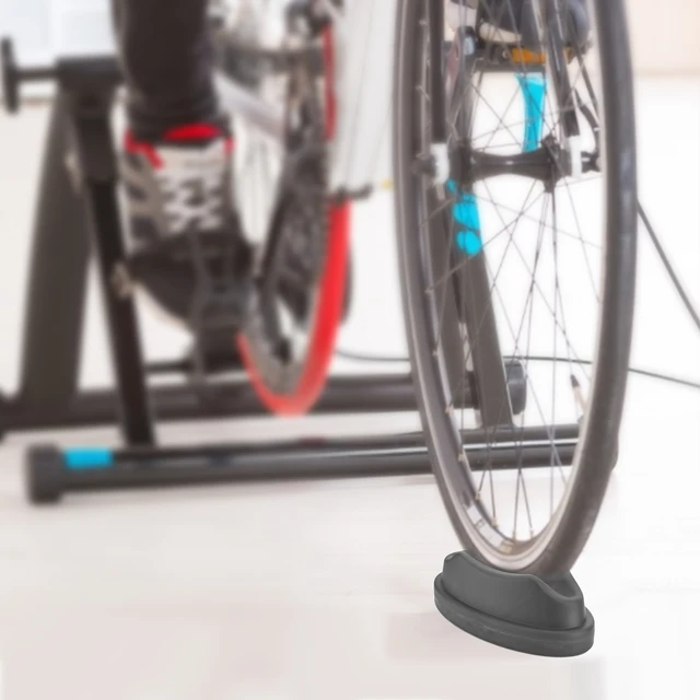 Supporto Ruota Anteriore Bici Per Allenamento Indoor - Sollevatore Per Ciclismo Con Base Antiscivolo - Foto 7