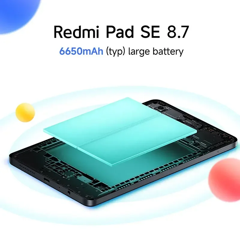 Global Version Xiaomi Redmi Pad SE 8.7 6GB 128GB MediaTek Helio G85 Octa Core 8.7" 90Hz FHD+ Display 6650mAh Battery Mi Tablet 5