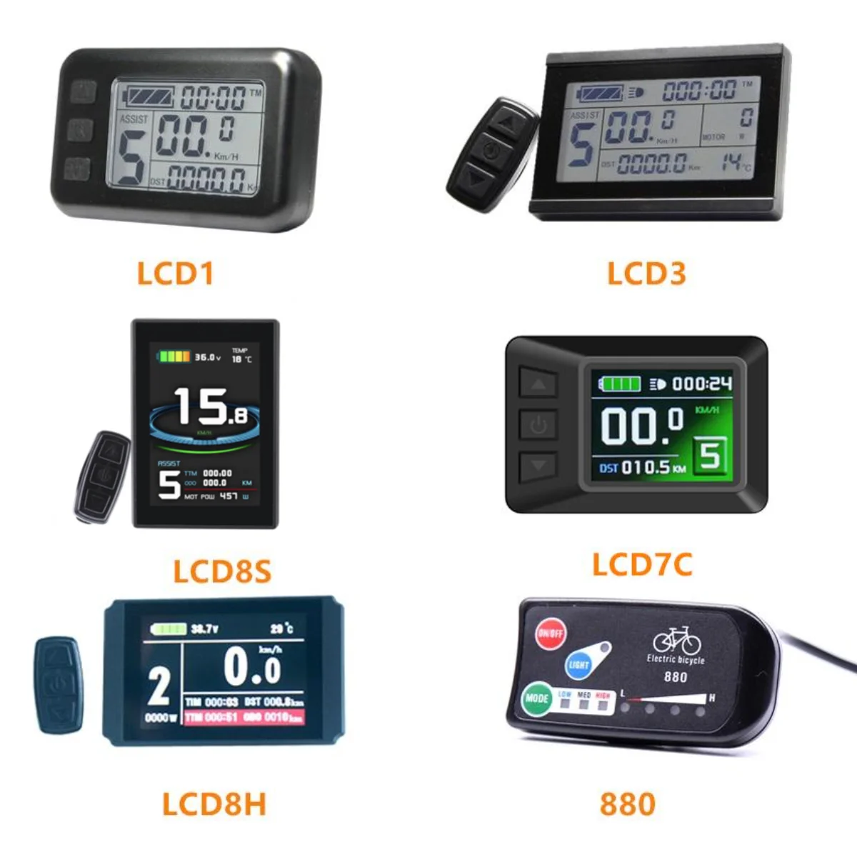 바팡 48V1000W 모터 시스템 키트, 20인치, 26인치 FAT 자전거 키트, KT 제어 시스템
