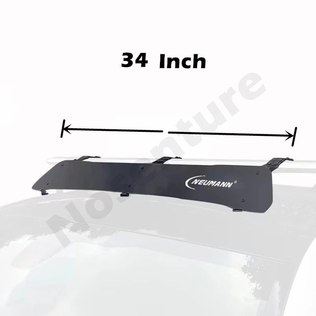 Rack Wind Fairing Roof Rack Fairing Deflects Air Universal Fit Cross Bars Wind Deflector Wind