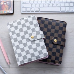 Bloc notes étanche en cuir, nouveau, fournitures de bureau A5 A6, reliure à anneaux personnalisée, Journal d'école, agenda, planificateur 