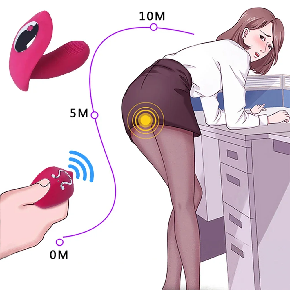 Remote Control Wearable Vibrator Dildo G-spot Clitoris Vaginal Massage Female Masturbator Sex Toys for Women Adult Goods female sex toys vaginal vibrators clitoris vibrator vibrator sex toy dildo sex toys electric sex toys