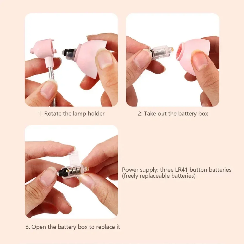 Portable Book Light LED Clamp Reading Lamp Night Lights Creative Clip Lamp in Dormitory Family Nightlight led light,night light,mini night light,book light,mini led light,led desk lamp